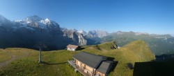 Archiv Foto Webcam Wengen: Bergstation Lauberhorn 02:00