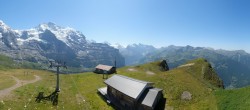 Archiv Foto Webcam Wengen: Bergstation Lauberhorn 08:00