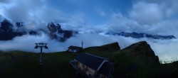 Archiv Foto Webcam Wengen: Bergstation Lauberhorn 03:00
