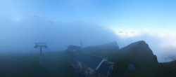 Archiv Foto Webcam Wengen: Bergstation Lauberhorn 07:00