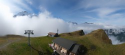 Archiv Foto Webcam Wengen: Bergstation Lauberhorn 09:00