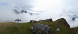 Archiv Foto Webcam Wengen: Bergstation Lauberhorn 15:00