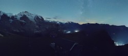 Archived image Webcam Top Station Lauberhorn 23:00