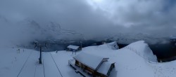Archiv Foto Webcam Wengen: Bergstation Lauberhorn 23:00