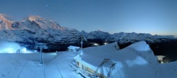 Archiv Foto Webcam Wengen: Bergstation Lauberhorn 03:00