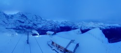 Archiv Foto Webcam Wengen: Bergstation Lauberhorn 05:00