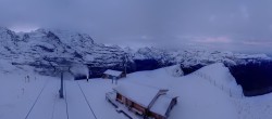 Archiv Foto Webcam Wengen: Bergstation Lauberhorn 06:00
