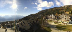 Archived image Webcam Village Centre Anzère 12:00