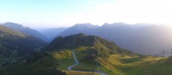 Archiv Foto Webcam Silvretta Montafon: Panoramablick Nova Stoba 06:00