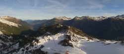 Archiv Foto Webcam Silvretta Montafon: Panoramablick Nova Stoba 07:00