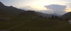 Archived image Webcam Base station Salober, Warth Schröcken 05:00