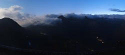 Archiv Foto Webcam La Thuile - Panoramablick 21:00