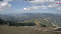 Archived image Webcam View from the top station at Großer Arber 11:00