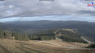 Archived image Webcam View from the top station at Großer Arber 08:00