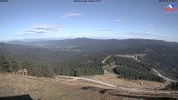 Archived image Webcam View from the top station at Großer Arber 09:00