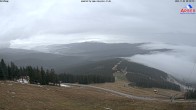 Archiv Foto Webcam Großer Arber: Nordhang 07:00