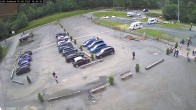 Archiv Foto Webcam Willingen: Auslauf der Mühlenkopfschanze und Zuschauerbereich 09:00