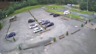 Archiv Foto Webcam Willingen: Auslauf der Mühlenkopfschanze und Zuschauerbereich 16:00