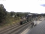 Archiv Foto Webcam Bahnhof im Kurort Oberwiesenthal 09:00