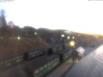 Archiv Foto Webcam Bahnhof im Kurort Oberwiesenthal 05:00
