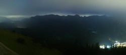 Archiv Foto Webcam Garmisch: Panoramablick Wank 03:00