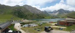 Archived image Webcam Le Lac de Tignes, Tignes 11:00
