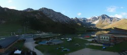Archived image Webcam Le Lac de Tignes, Tignes 08:00