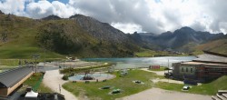 Archived image Webcam Le Lac de Tignes, Tignes 13:00