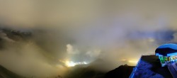 Archiv Foto Webcam Tignes: Bergstation Tovière 03:00