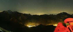 Archiv Foto Webcam Tignes: Bergstation Tovière 23:00