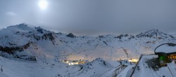 Archiv Foto Webcam Tignes: Bergstation Tovière 23:00
