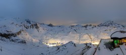 Archiv Foto Webcam Tignes: Bergstation Tovière 01:00