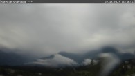 Archiv Foto Webcam Crans Montana: Hotel Le Splendide 09:00