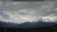 Archiv Foto Webcam Crans Montana: Hotel Le Splendide 15:00