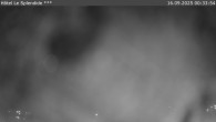 Archiv Foto Webcam Crans Montana: Hotel Le Splendide 23:00