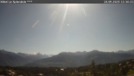 Archiv Foto Webcam Crans Montana: Hotel Le Splendide 11:00