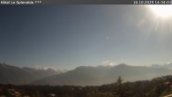 Archiv Foto Webcam Crans Montana: Hotel Le Splendide 08:00