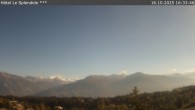 Archiv Foto Webcam Crans Montana: Hotel Le Splendide 10:00