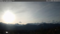 Archiv Foto Webcam Crans Montana: Hotel Le Splendide 07:00
