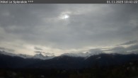 Archiv Foto Webcam Crans Montana: Hotel Le Splendide 09:00