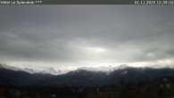 Archiv Foto Webcam Crans Montana: Hotel Le Splendide 11:00