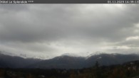 Archiv Foto Webcam Crans Montana: Hotel Le Splendide 13:00