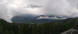 Archiv Foto Webcam Crans Montana: Panoramablick Höhenklinik 09:00