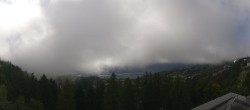 Archiv Foto Webcam Crans Montana: Panoramablick Höhenklinik 09:00