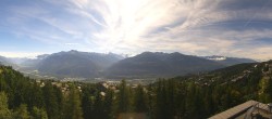 Archiv Foto Webcam Crans Montana: Panoramablick Höhenklinik 11:00