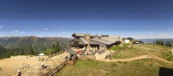 Archiv Foto Webcam Aspen Mountain: Bergrestaurant Sundeck 09:00