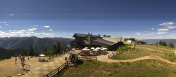 Archiv Foto Webcam Aspen Mountain: Bergrestaurant Sundeck 13:00