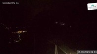 Archived image Webcam View Schmittenhöhe Ski Resort 01:00