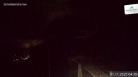 Archiv Foto Webcam Schmittenhöhe: Blick vom Gipfel 03:00