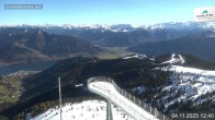 Archiv Foto Webcam Schmittenhöhe: Blick vom Gipfel 11:00